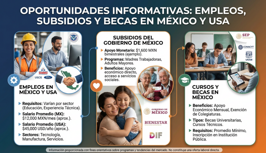 Oportunidades México y USA